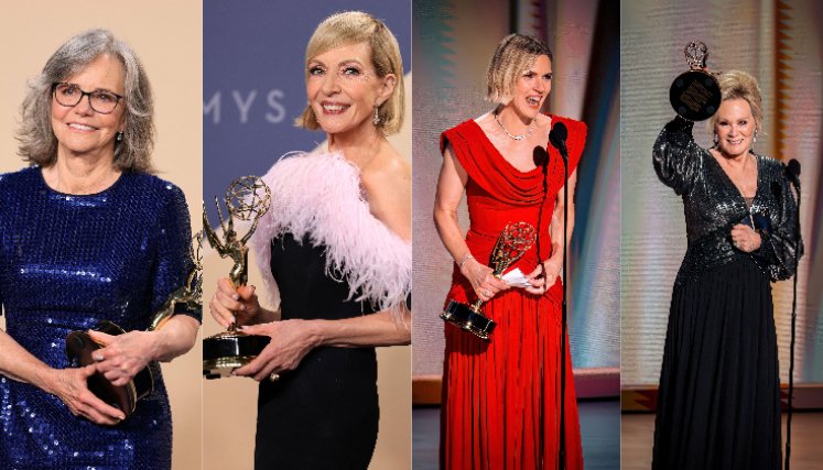 Los Emmy demuestran que en televisión el talento no envejece.
