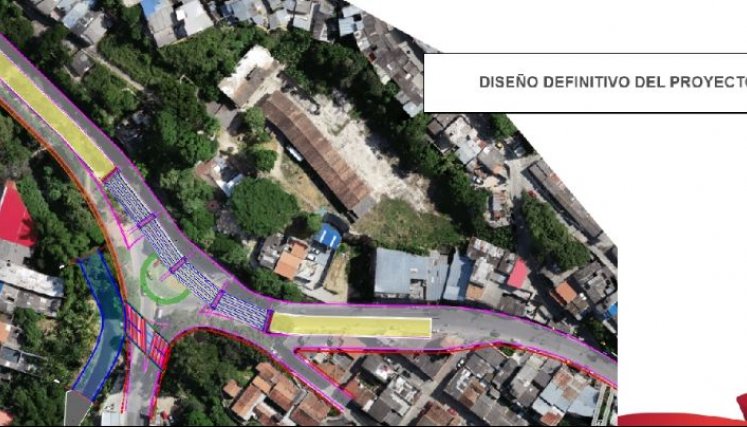 La intersección vial sacará el tráfico de carga pesada del centro de Ocaña./Foto Cortesía