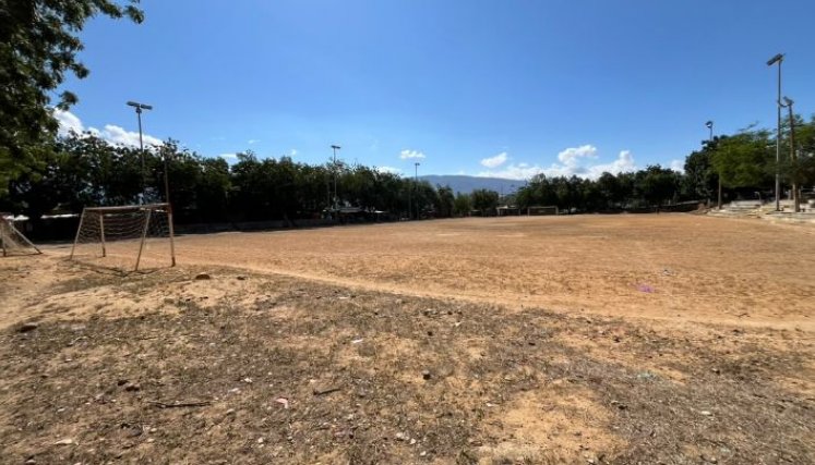 Cancha 'Bigotes', en el barrio Torcoroma 3/Foto: Carlos Ramírez/La Opinión