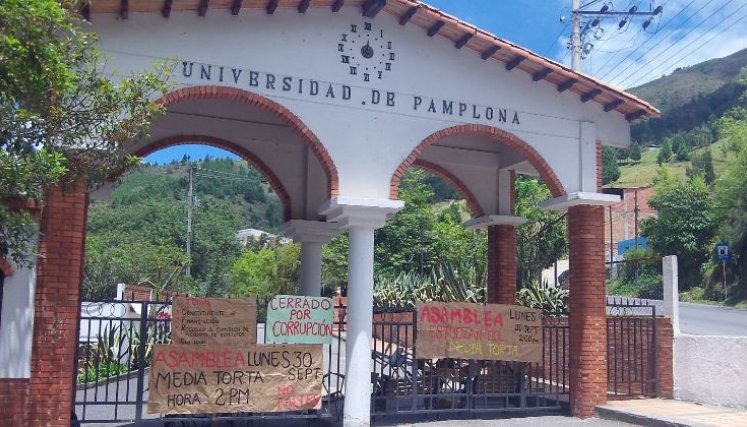 Bajo la lupa del Gobierno está la universidad de Pamplona esta semana./Foto: archivo