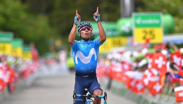 Nairo Quintana de 36 años y una de las grandes leyendas del ciclismo colombiano, se despide del ciclismo europeo.