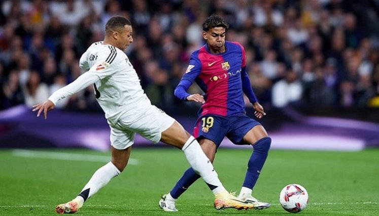 Kylian Mbappé (Real Madrid) y Lamine Yamal (Barcelona) se enfrentan en uno de los partidos más importante de la temporada.