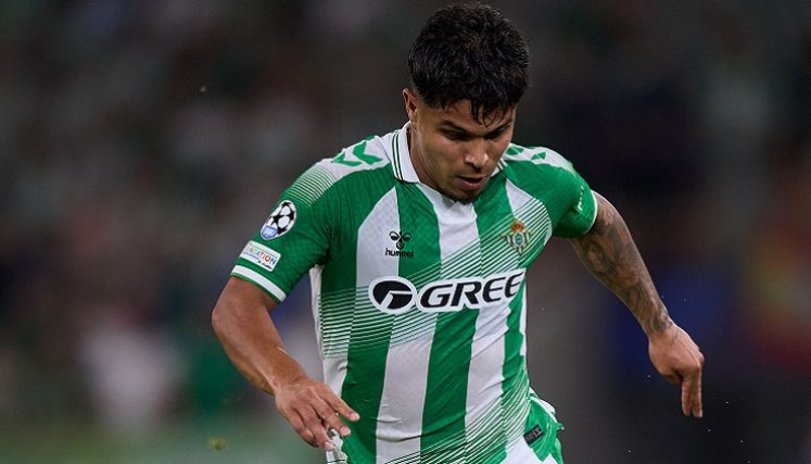 Juan Camilo ‘Cucho’ Hernández entró en el segundo tiempo y puso su firma en el triunfo del Betis.