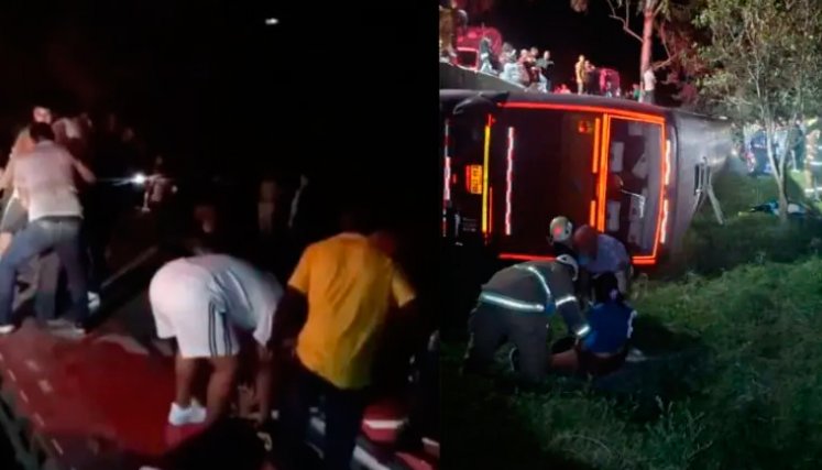 Accidente Cauca. Foto tomada de El Colombiano
