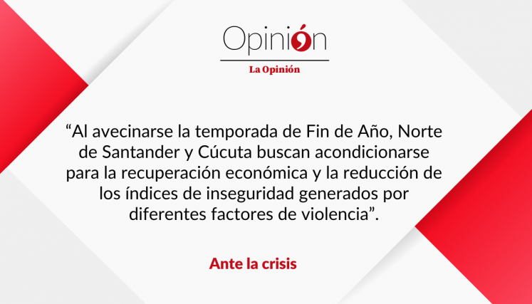 Ante la crisis.