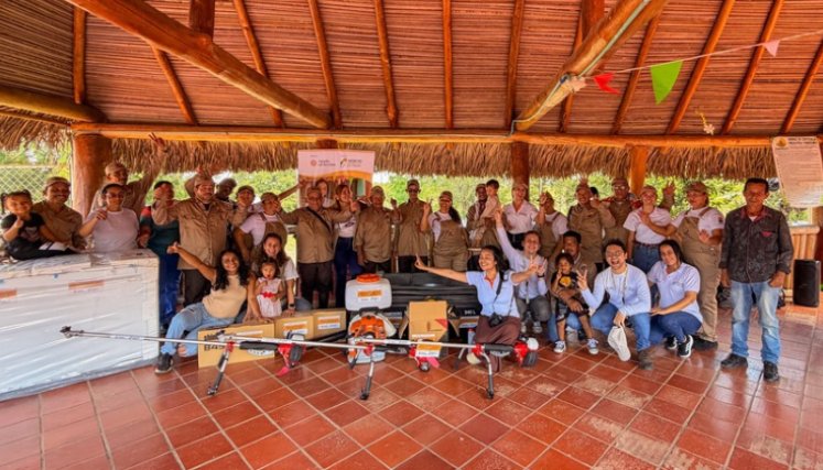 Proyecto Bufapaz. Foto: Ayuda en Acción