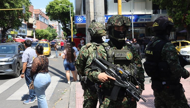 Cúcuta-militarizada. Foto: Carlos Ramírez / La Opinión.