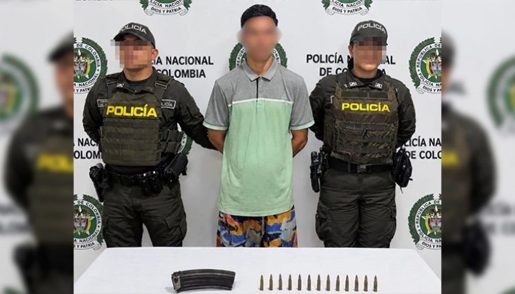 Capturado-con-munición-de-fusil-Los-Caobos.