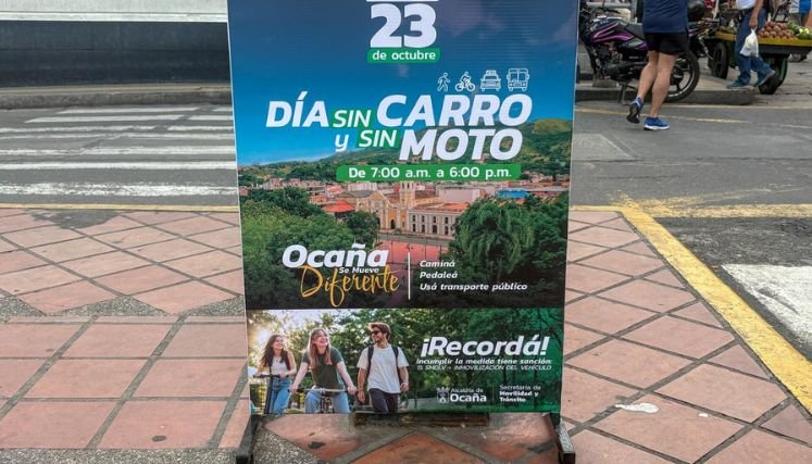 Este viernes se llevará a cabo el día sin carros y motos en Ocaña para dar un respiro al planeta.