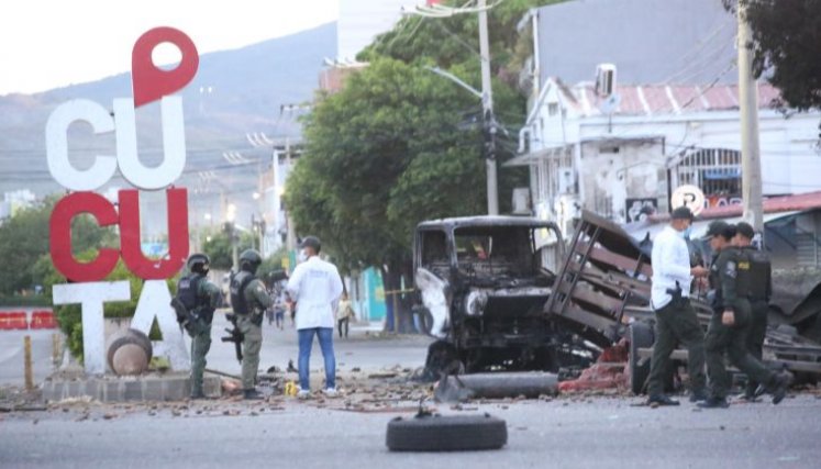 Daños en Tasajero por los atentados.