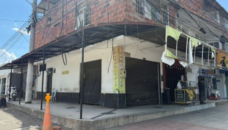 Daños por atentados en Los Patios