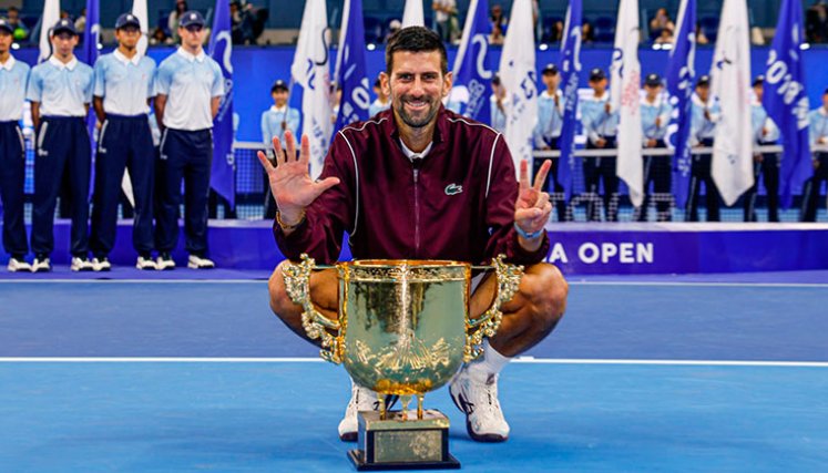 Novak Djokovic, China Open. 