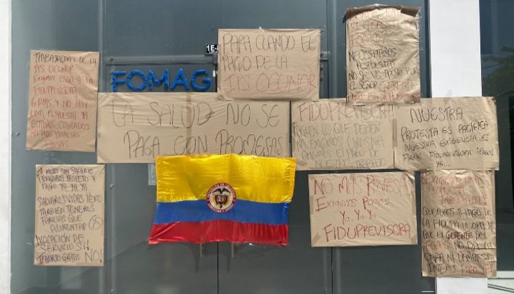 Protesta FOMAG