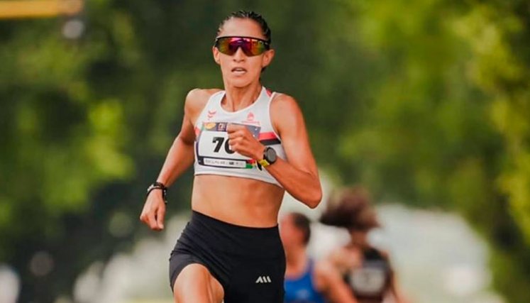 Yajaira Rubio, atleta de Norte de Santander. 