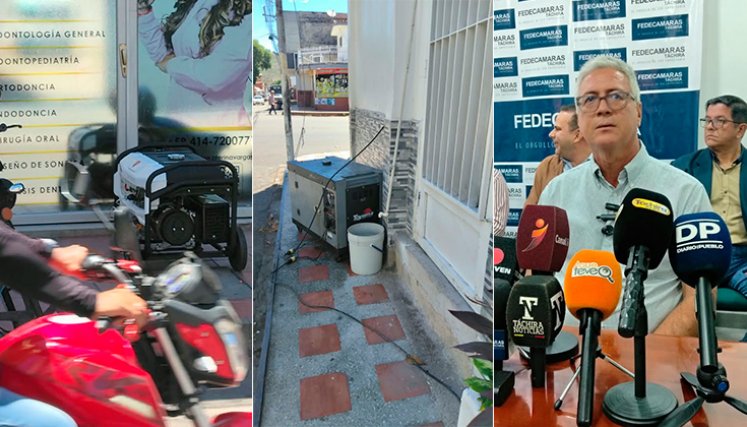 Las empresas que no tienen plantas eléctricas les toca cerrar, porque con los cortes de energía no pueden operar. / Foto: cortesía