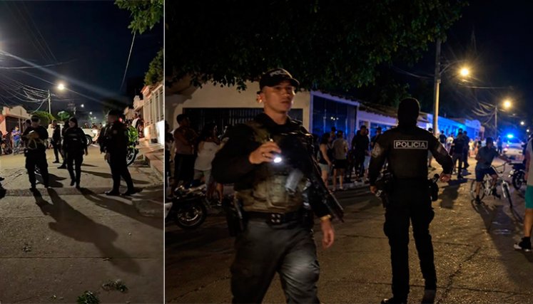 El crimen ocurrió en la calle 18 con avenida 8 del barrio La Libertad. / Foto: cortesía.