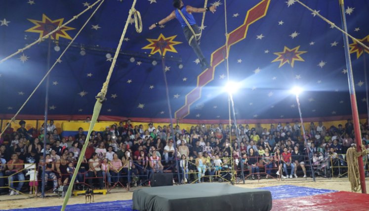 Circo del Ejército Nacional llega a Pamplonita con espectáculos gratuitos