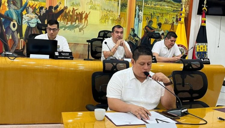 Se  puso en marcha el tercer periodo ordinario de sesiones en el Concejo de Cúcuta./Foto cortesía