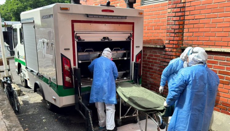 Por ocupación en la morgue del Erasmo Meoz, trasladan al Cementerio Central de Cúcuta cuerpos no reclamados 