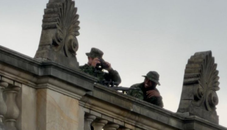 Petro pidió ubicar francotiradores en el Capitolio durante las protestas