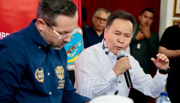 El gobernador William Villamizar anunció que en diciembre estarán listas las primeras 28 viviendas para el Catatumbo/Foto: Cortesía