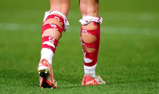 Medias jugadores de fútbol 