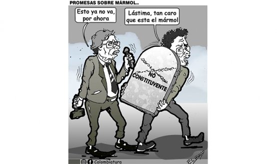 Promesas sobre mármol