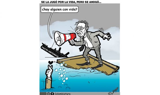 Se la jugó por la vida, pero se ahogó