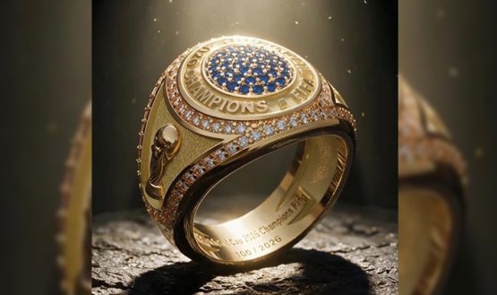 Anillo-Mundial-2026. Foto: Tomada de X @Ataque Futbolero y El Universal.