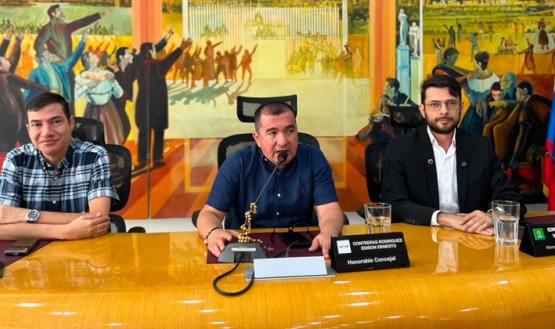 Edward Varón asumió como segundo vicepresidente del Concejo de Cúcuta