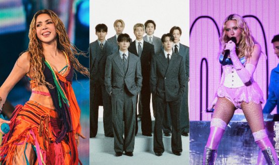 Shakira, Madonna y BTS encabezarán el histórico show de la final del Mundial 2026.