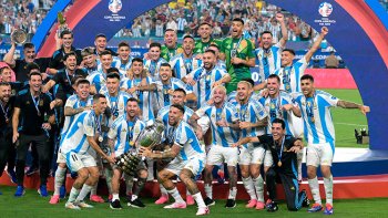 Argentina, campeón de la Copa América 2024. 