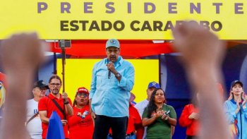 Nicolás Maduro busca mantenerse en el poder cinco años más./Foto AFP