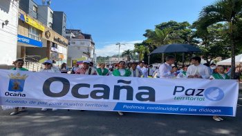 Habitantes de la zona del Catatumbo quieren vivir en paz y acabar con la pesadilla del conflicto armado.