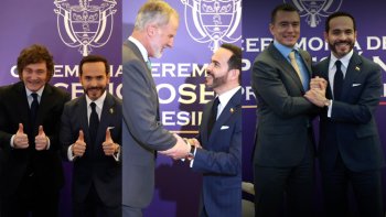 Presidente Electo De la Espriella  se reunió con el Rey Felipe VI,  Javier Milei y Daniel Noboa 