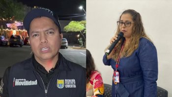 Alejandro Camacho y Tatiana Cáceres Alc Cúcuta.