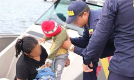 La Armada Nacional protagonizó el rescate de los migrantes venezolanos/Foto Colprensa