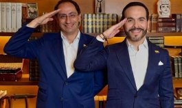 Abelardo de la Espriella y su fórmula vicepresidencial José Manuel Restrepo./Foto: Cortesía