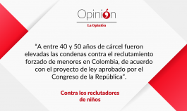 Contra los reclutadores de niños