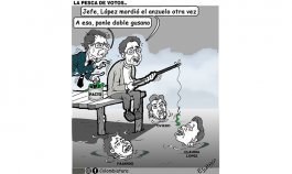 La pesca de votos