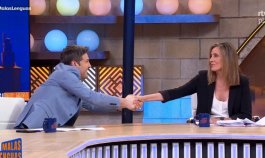 Periodista española enojada en vivo. Foto: captura de X @_esthersanz