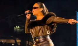 Rihanna regresa a los escenarios tras años de ausencia y sorprende en concierto de Jay-Z