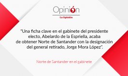 Norte de Santander en el gabinete