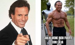 Los memes de Julio Iglesias se reinventan con inteligencia artificial