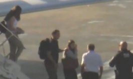 Flávio Bolsonaro llegó a Miami en un jet privado tras salir de Brasil