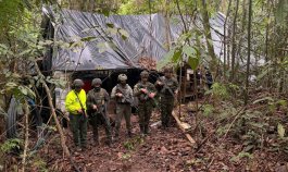 Destruyen complejo del Eln que producía cocaína en Sardinata