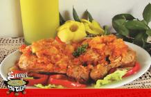 Pollo a la piña