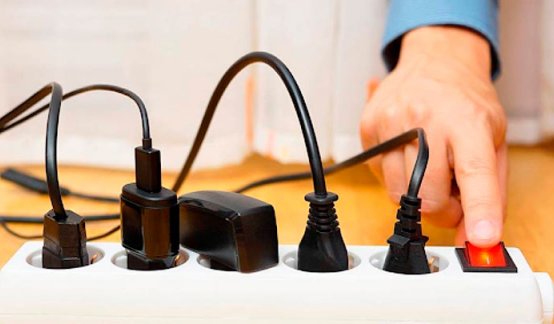 Electrodomésticos en el hogar.