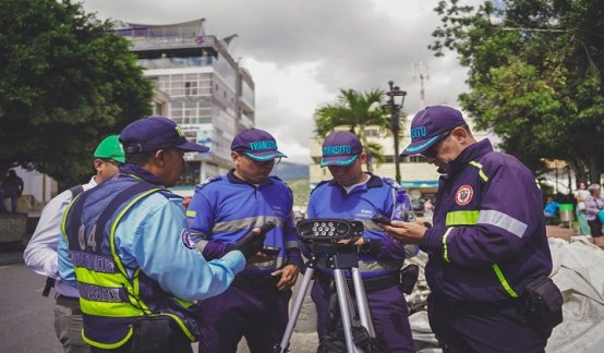 Infractores de tránsito y transportes de Ocaña serán sancionados mediante un aparato electrónico./ Foto cortesía: La Opinión.