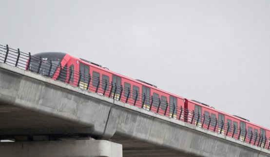 Metro de Bogotá hizo su primera prueba con pasajeros
